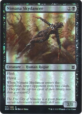 Zendikar Rising 117/280 Nimana Skydancer (Foil)