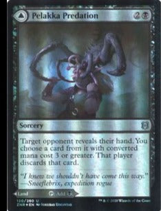 Zendikar Rising 120/280 Pelakka Predation//Pelakka Cavern (Foil)