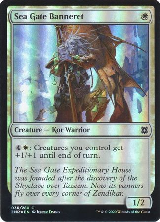 Zendikar Rising 036/280 Sea Gate Banneret (Foil)