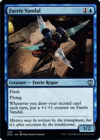 Zendikar Rising Commander 026 Faerie Vandal