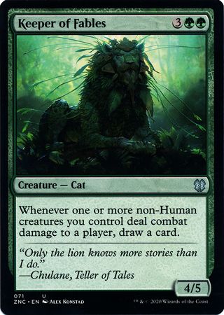 Zendikar Rising Commander 071 Keeper of Fables