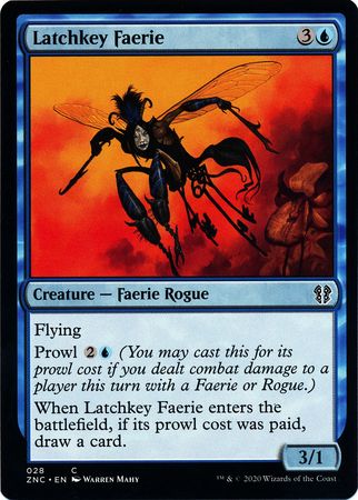 Zendikar Rising Commander 028 Latchkey Faerie