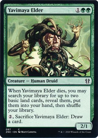 Zendikar Rising Commander 087 Yavimaya Elder