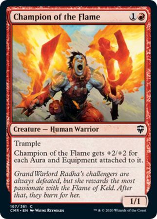 Commander Legends 167/361 Champion of the Flame