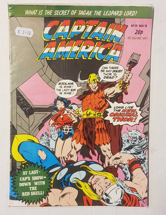 Captain America #39 Marvel Comics UK (1981)(JB)