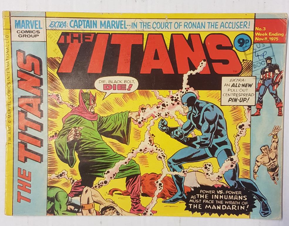The Titans #3 Marvel Comics UK (1975)(JB)