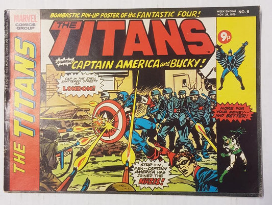 The Titans #6 Marvel Comics UK (1975)(JB)