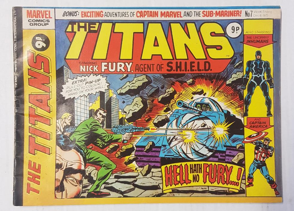 The Titans #7 Marvel Comics UK (1975)(JB)