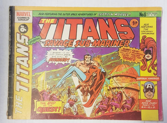 The Titans #8 Marvel Comics UK (1975)(JB)