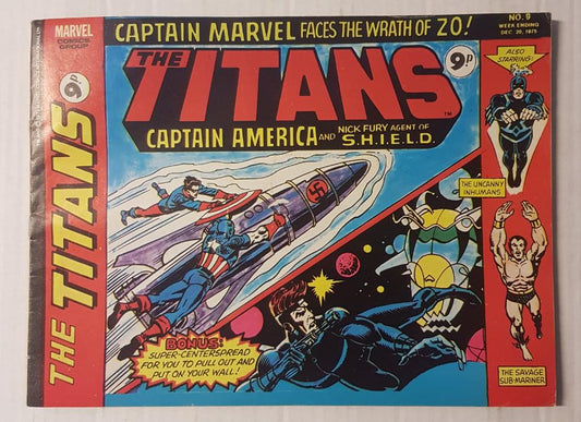 The Titans #9 Marvel Comics UK (1975)(JB)