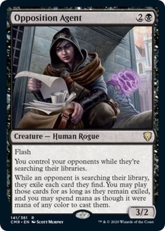 Commander Legends 141/361 Opposition Agent (Foil)