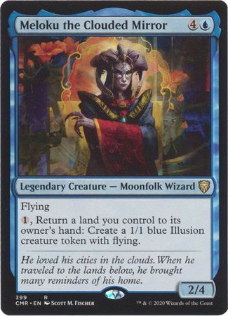 Commander Legends 399 Meloku the Clouded Mirror