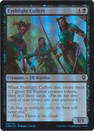 Commander Legends 124/361 Eyeblight Cullers (Foil)