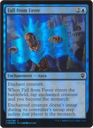 Commander Legends 068/361 Fall from Favor (Foil)