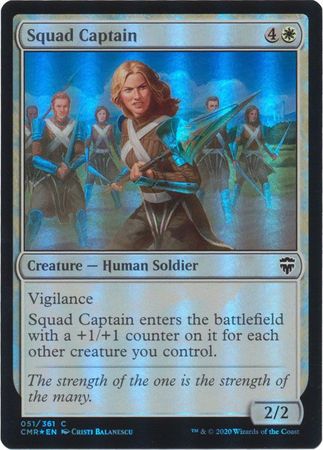 Commander Legends 051/361 Squad Captain (Foil)