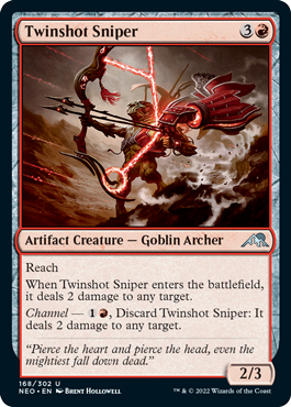 Kamigawa: Neon Dynasty 168/302 Twinshot Sniper