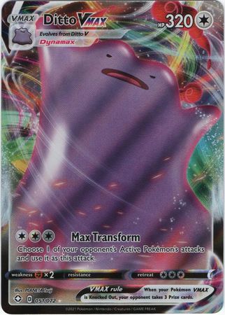 Shining Fates 051/072 Ditto VMAX (Full Art)