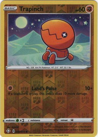 Shining Fates 040/072 Trapinch (Reverse Holo)