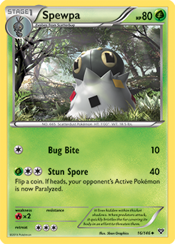 XY Base Set 016/146 Spewpa