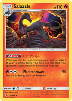 Guardians Rising 016/145 Salazzle