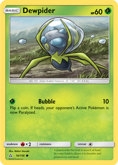 Ultra Prism 016/156 Dewpider