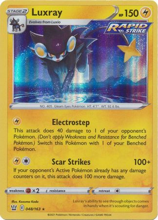 Battle Styles 048/163 Luxray (Holo)