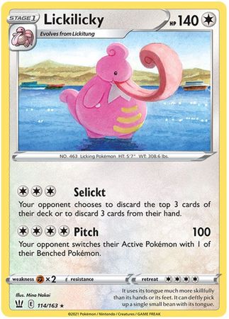 Battle Styles 114/163 Lickilicky