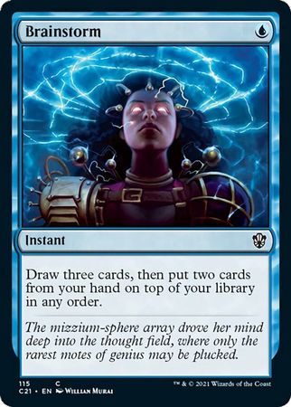Commander 2021 115 Brainstorm