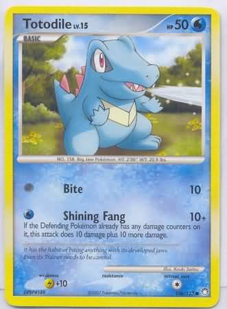 Mysterious Treasures 106/123 Totodile