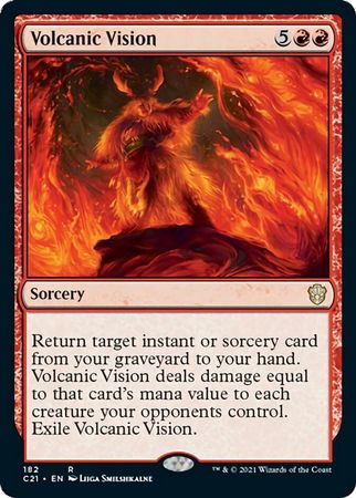 Commander 2021 182 Volcanic Vision