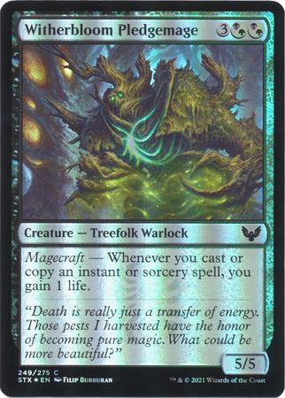 Strixhaven 249/275 Witherbloom Pledgemage (Foil)