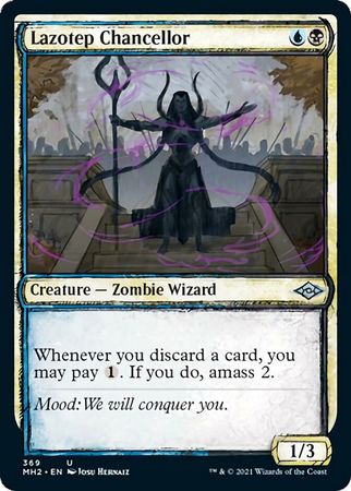 Modern Horizons 2 369 Lazotep Chancellor (Showcase Sketch Frame)
