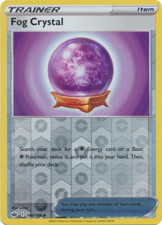Chilling Reign 140/198 Fog Crystal (Reverse Holo)