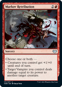 Innistrad: Crimson Vow 171/277 Markov Retribution
