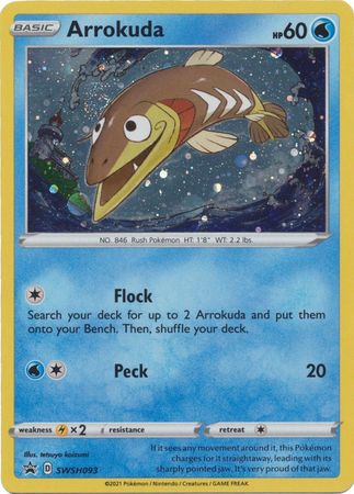 Sword & Shield Promo SWSH093 Arrokuda (Cosmos Holo)
