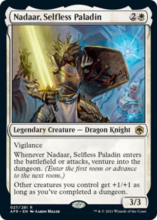 Adventures in the Forgotten Realms 027/281 Nadaar, Selfless Paladin