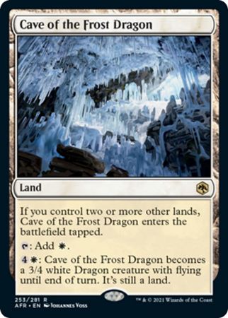 Adventures in the Forgotten Realms 253/281 Cave of the Frost Dragon
