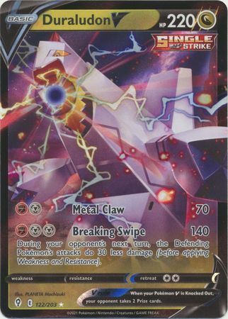 Evolving Skies 122/203 Duraludon V (Half Art)