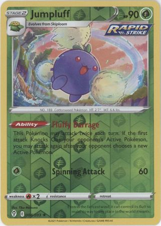 Evolving Skies 004/203 Jumpluff (Rev Holo)