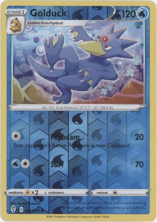 Evolving Skies 025/203 Golduck (Reverse Holo)