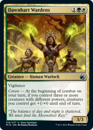 Innistrad: Midnight Hunt 216/277 Dawnhart Wardens