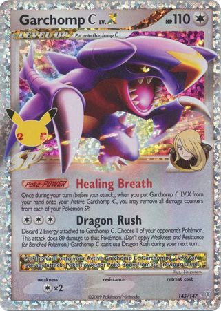 Celebrations Classic Collection 145/147 Garchomp C LV.X