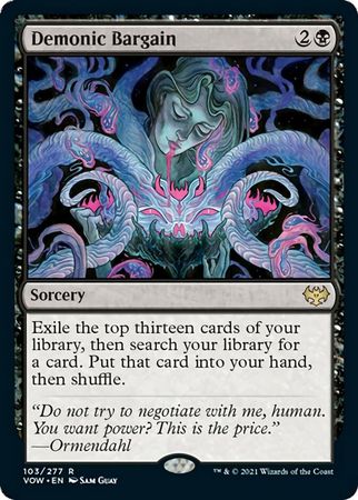 Innistrad: Crimson Vow 103/277 Demonic Bargain