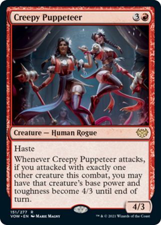 Innistrad: Crimson Vow 151/277 Creepy Puppeteer