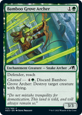 Kamigawa: Neon Dynasty 173/302 Bamboo Grove Archer