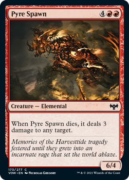 Innistrad: Crimson Vow 173/277 Pyre Spawn