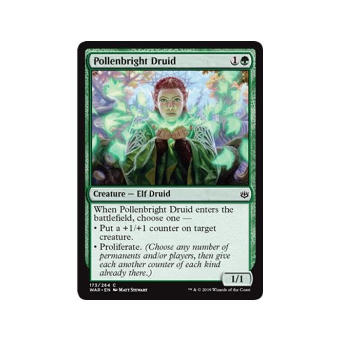 War of the Spark 173/264 Pollenbright Druid