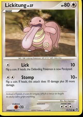 Secret Wonders 091/132 Lickitung