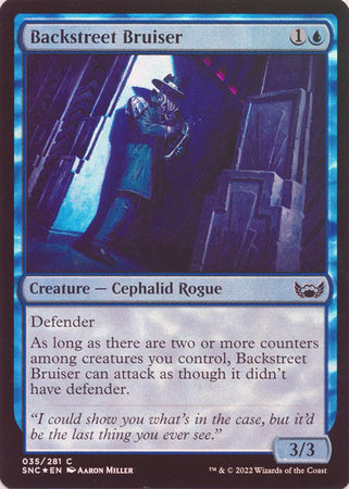 Streets of New Capenna 035/281 Backstreet Bruiser (Foil)
