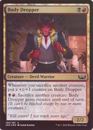 Streets of New Capenna 168/281 Body Dropper (Foil)